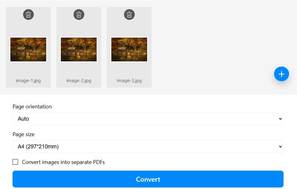 Adjust the Conversion Settings