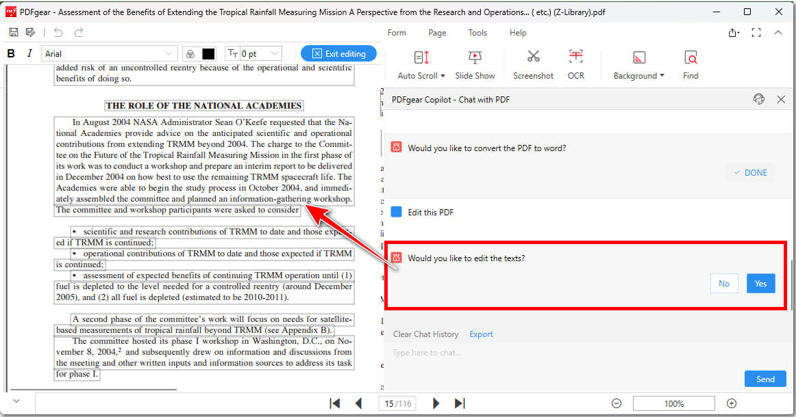 Go to the Function Interface Using AI