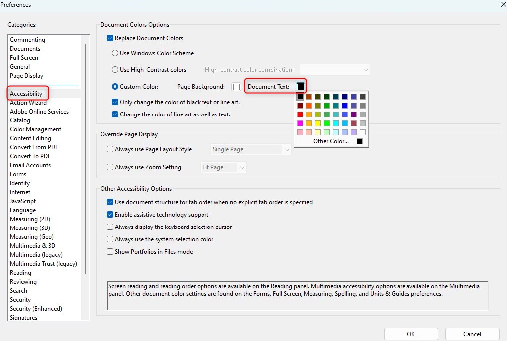 Changer la Couleur du Texte avec Adobe Acrobat