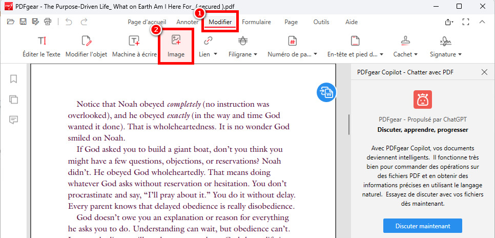 Sélectionner une image de signature