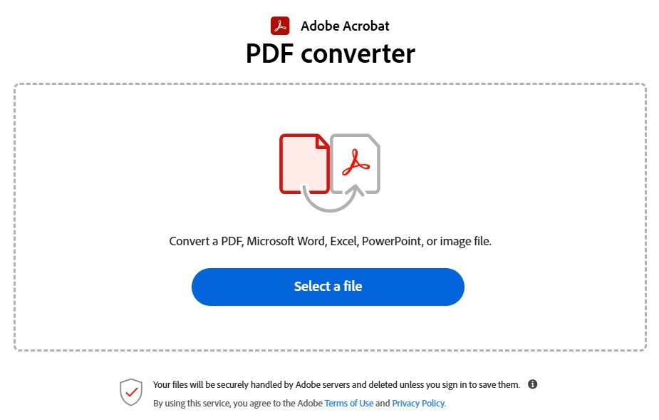 Convert PDF to Word Online with Acrobat