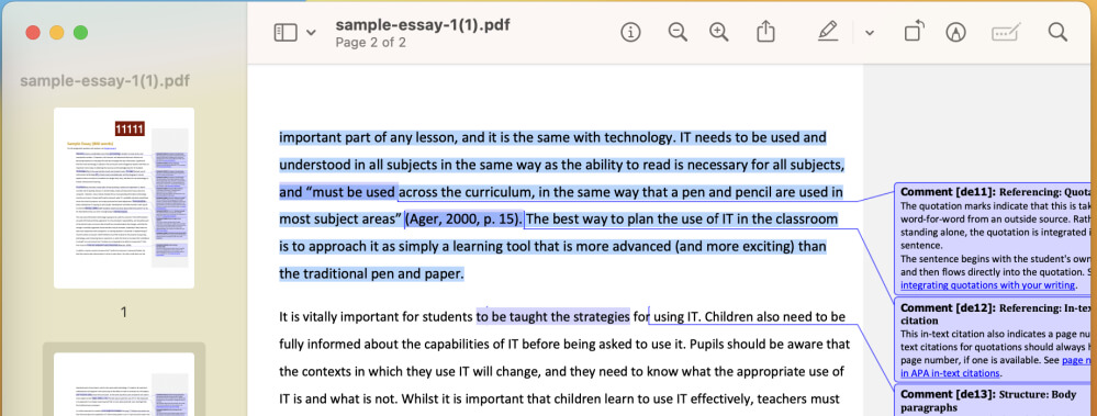 Copy PDF Text in Preview