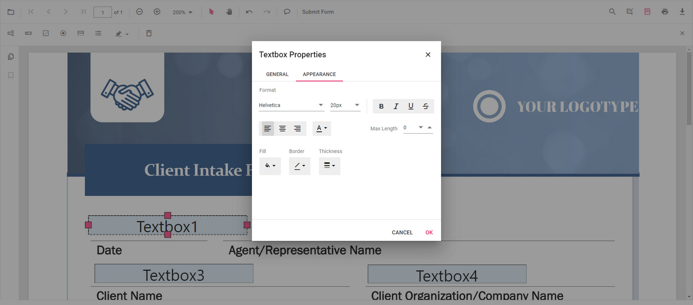 Customize Properties