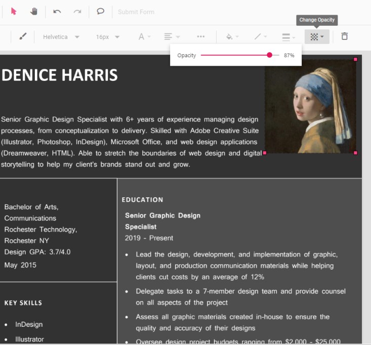 画像をカスタマイズ