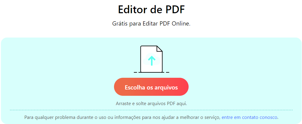 Upload PDF para o PDFgear