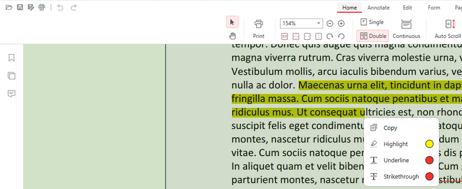Highlight PDF on Mac Using PDFgear