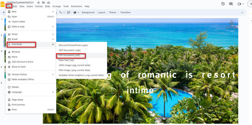Unisci JPEG in un PDF