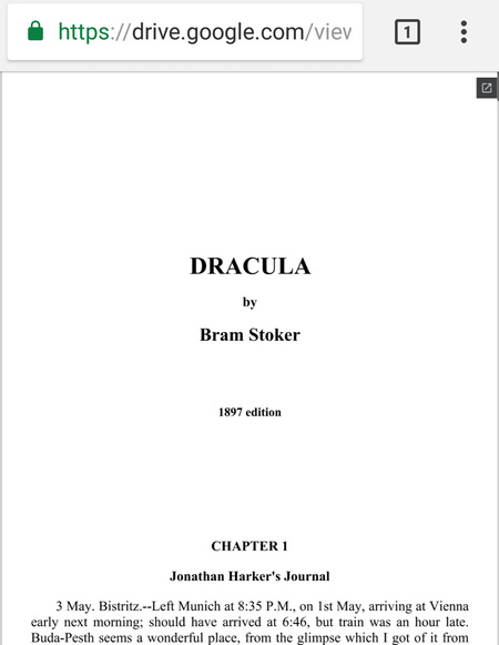 Open the File in Google Chrome