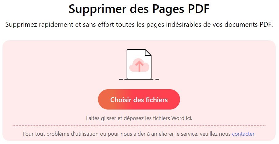 Ouvrir le Suppressor de Pages PDF en Ligne 