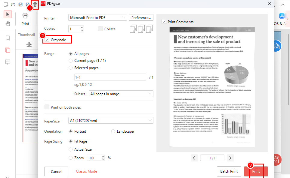 Print in Black and White Instead of Color