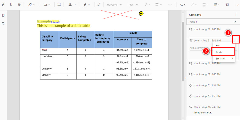 Remove Annotations from PDF Online