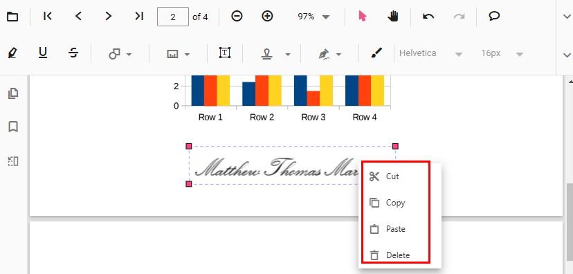 Place and Apply the Signature in PDF