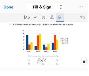 Place and Resize Your Signature Image in PDF