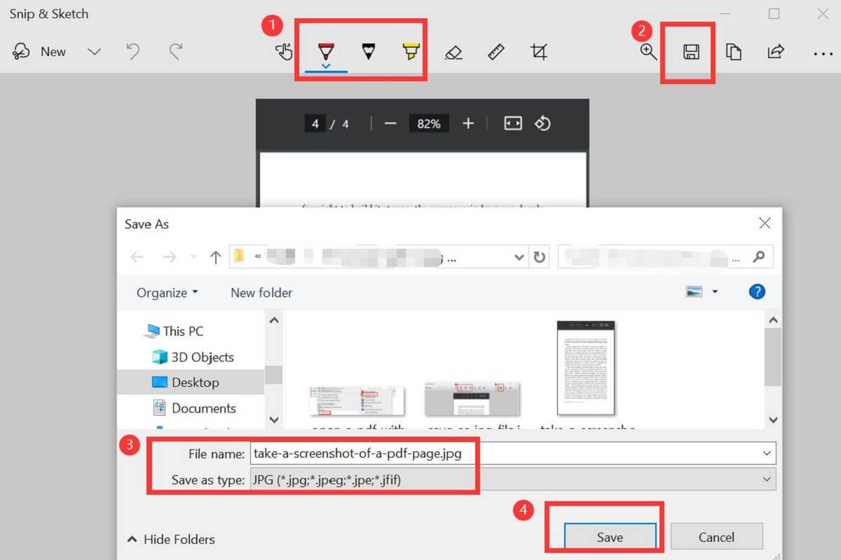 Save a PDF Page as a JPG File