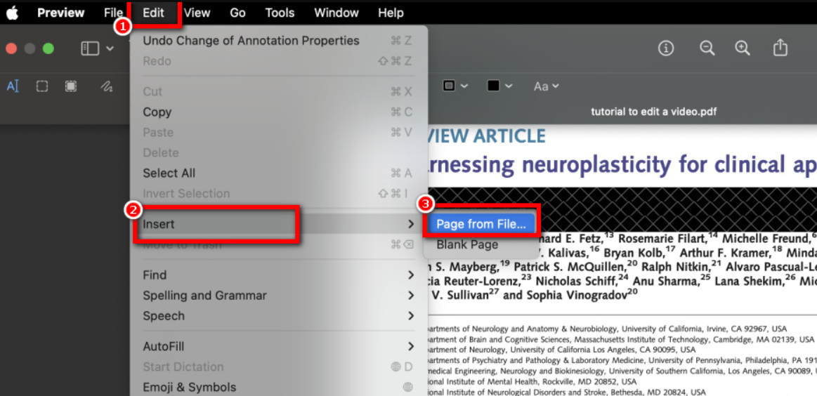 Choisir une image de signature à ajouter avec Preview