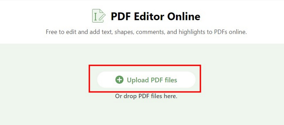 Upload PDF to PDFgear Online