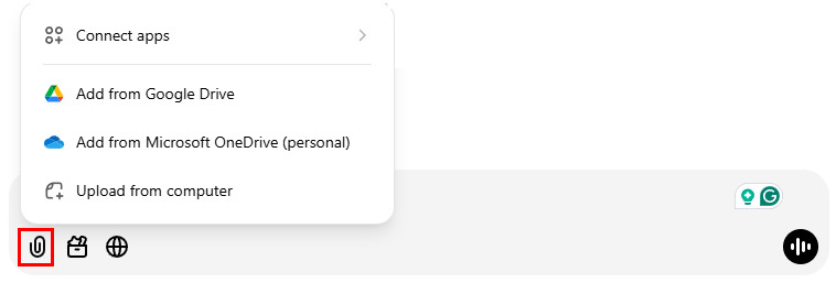 Upload PDFs to ChatGPT