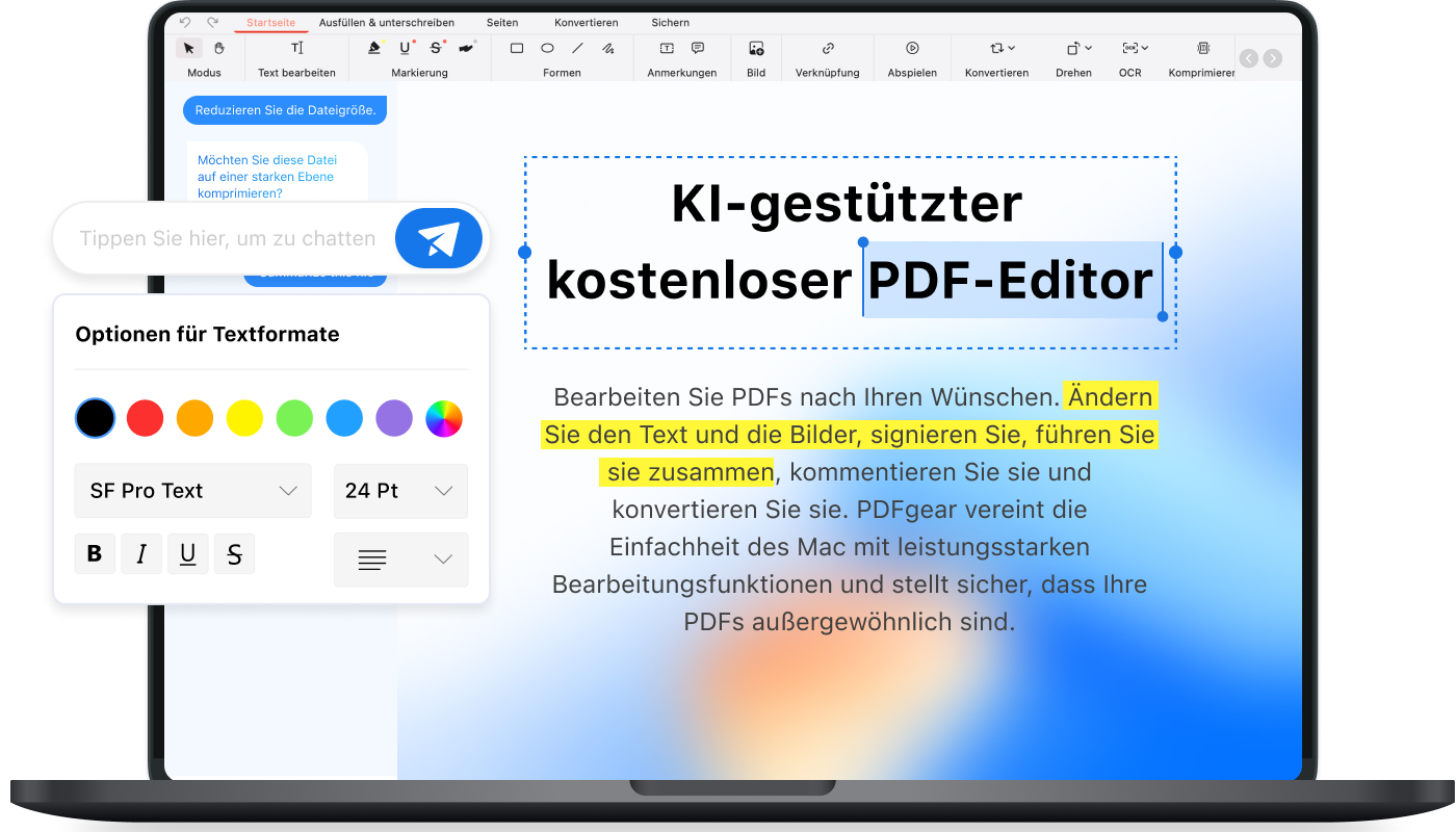 PDFgear für Mac