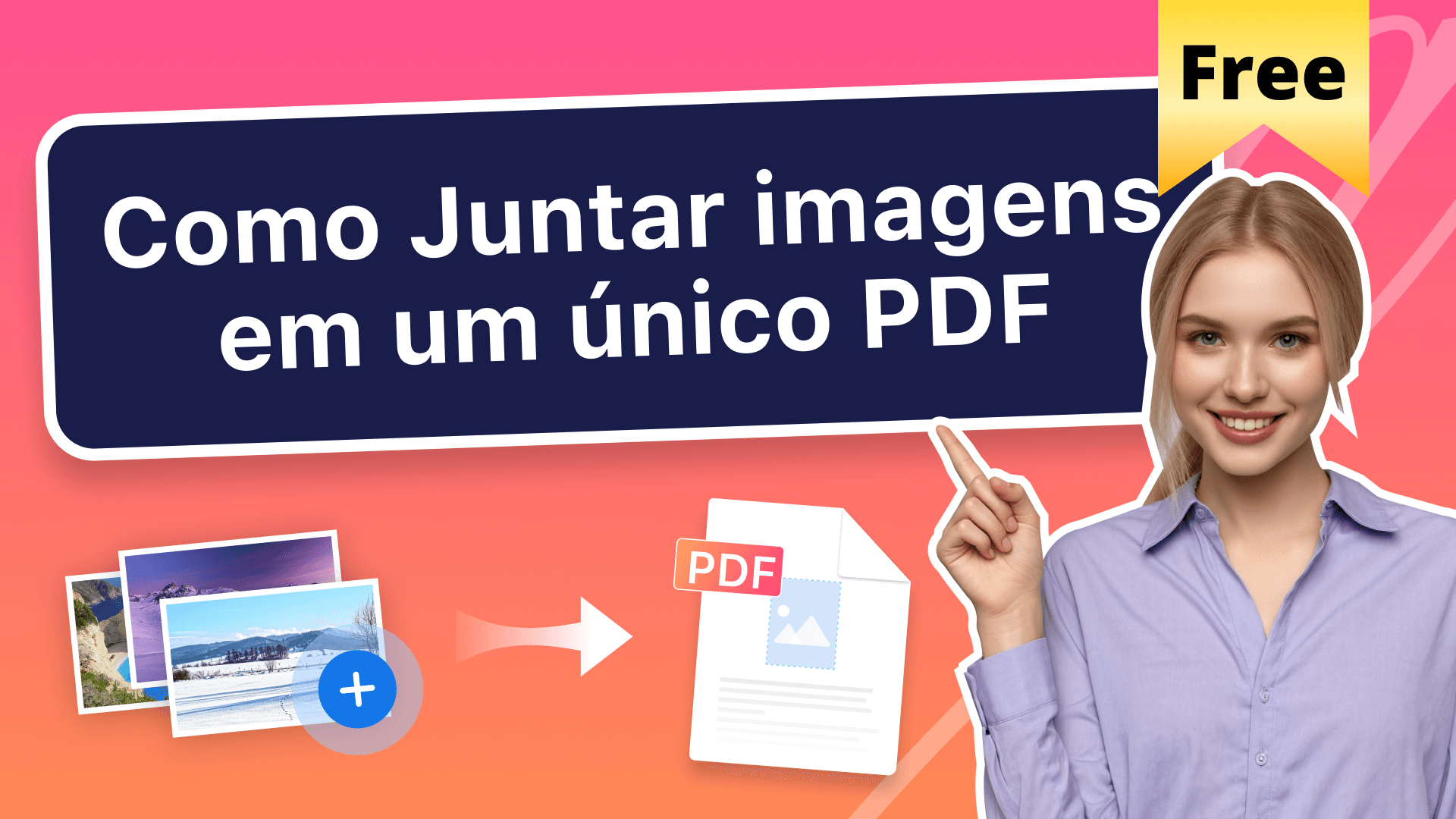 Como Juntar imagens em um único PDF