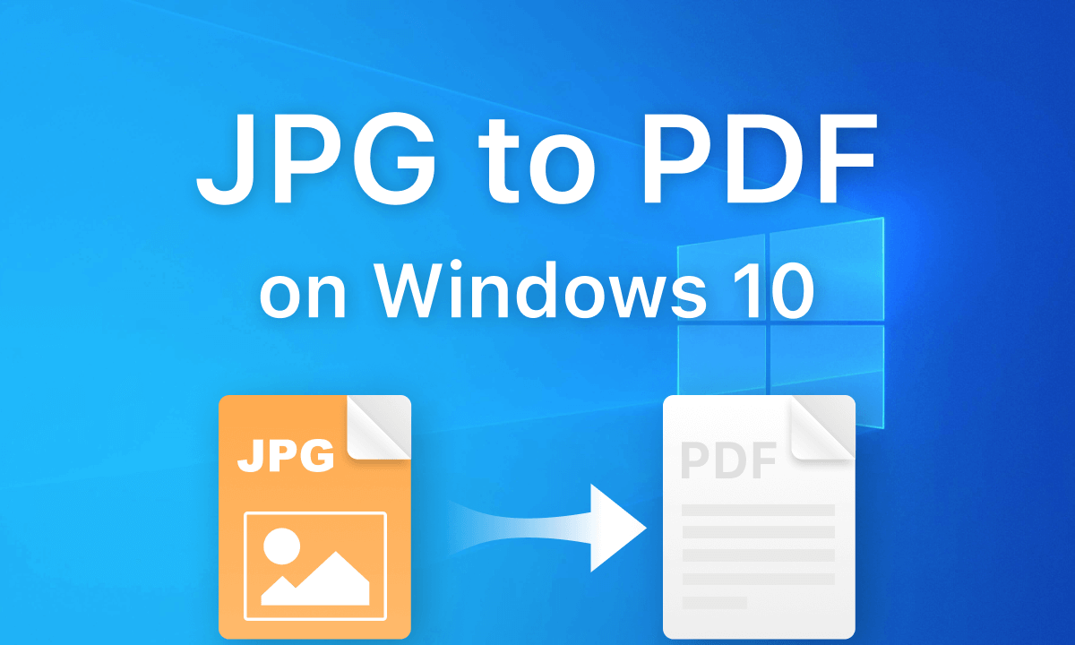 How to Convert JPG to PDF Offline