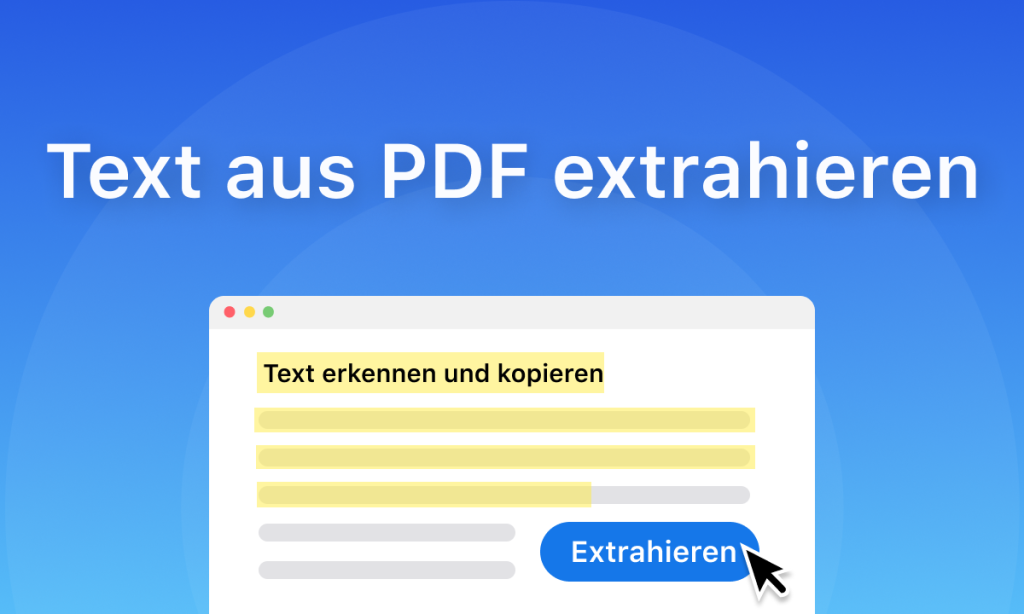 Text aus PDF extrahieren